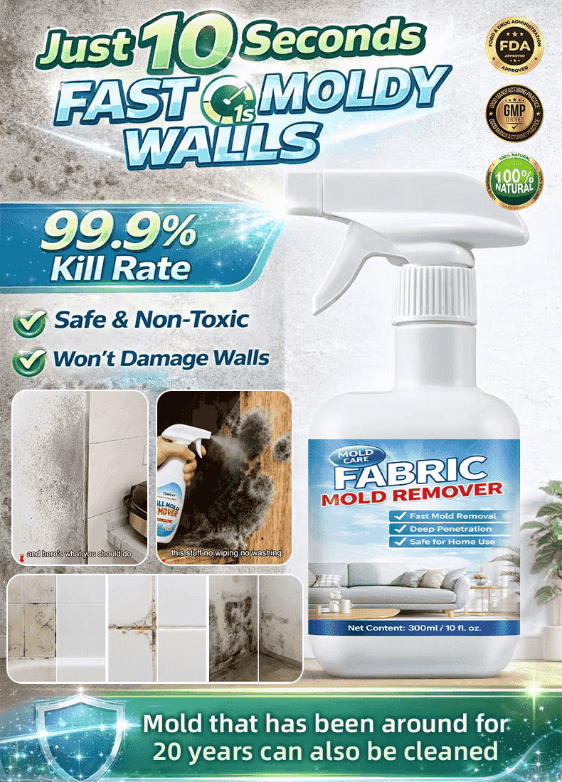 ✨ Mold Gone in 3 Seconds! 🧼 Premium Bio-Enzyme Cleaner – Scientifically Developed at the Technical University of Munich