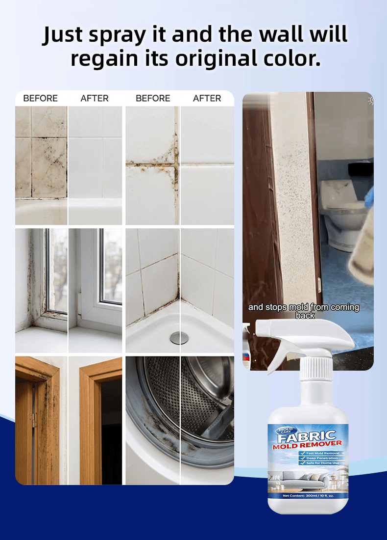 ✨ Mold Gone in 3 Seconds! 🧼 Premium Bio-Enzyme Cleaner – Scientifically Developed at the Technical University of Munich