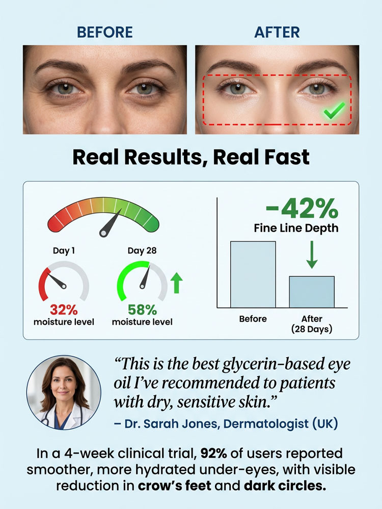 Anti-wrinkle eye essential oil