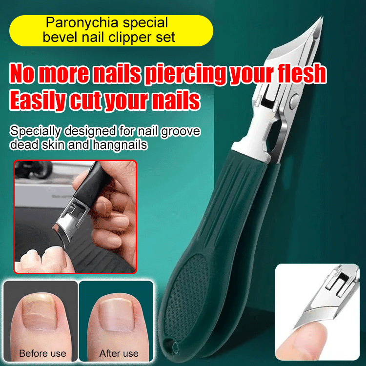 Paronychia Special Angled Nail Clipper Set
