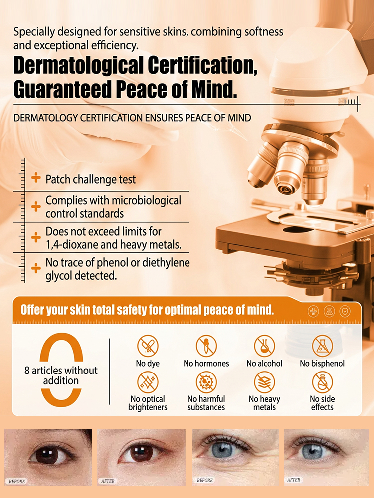 Anti-wrinkle eye serum oil. If those wrinkles don't fade, you don't pay.---Apply nightly for best results, wrinkles vanish without a trace. Satisfaction guaranteed.