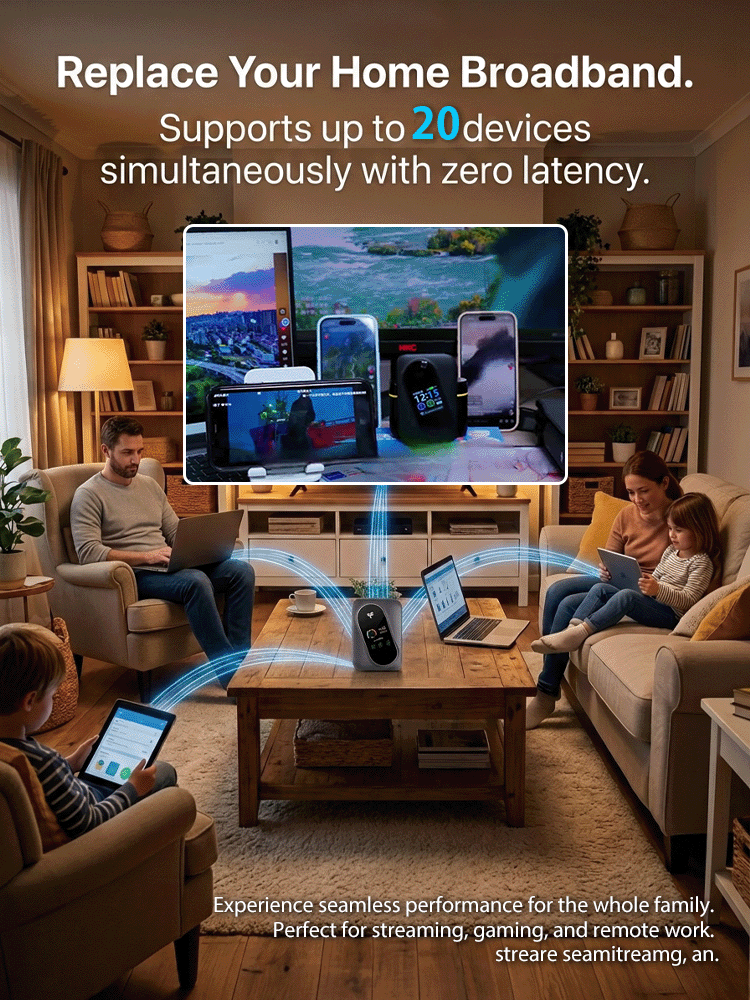 🌍One-Time Purchase for Lifetime Free Global 4K Internet — No SIM, No Monthly Fees, No Signal Dead Zones!🚀