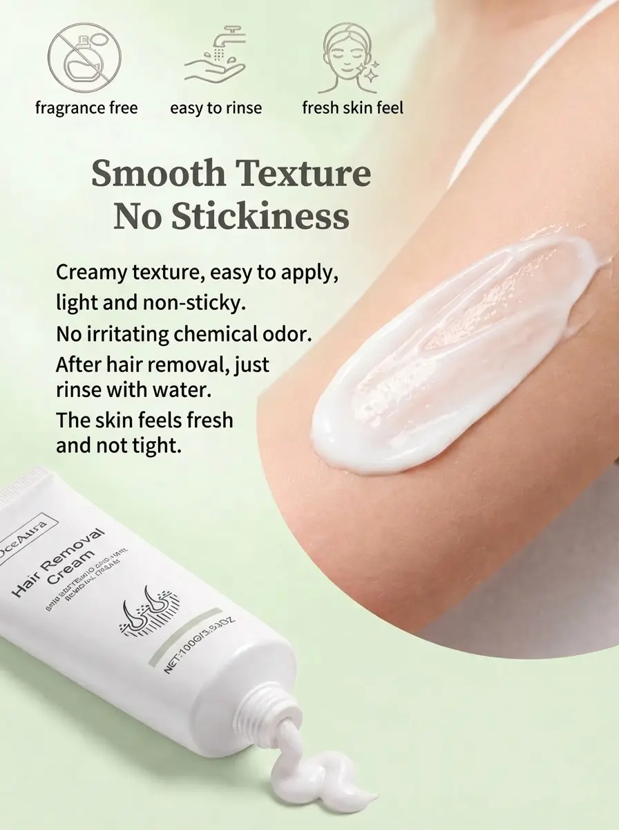 【Powerful Cleaning】Painless Body Hair Removal Cream