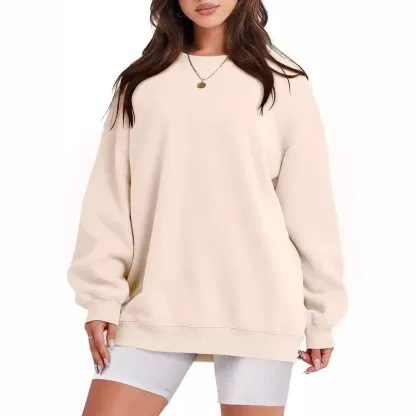 Crew neck fashion casual sweatshirt
