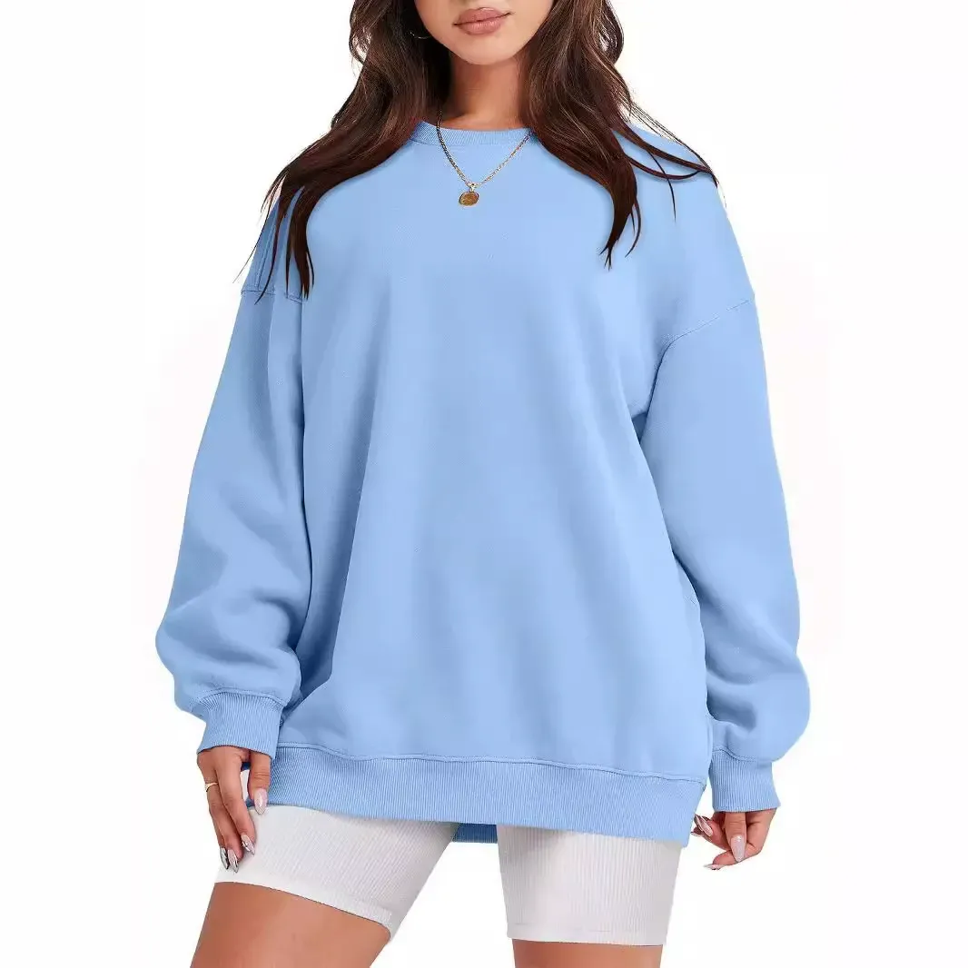Crew neck fashion casual sweatshirt
