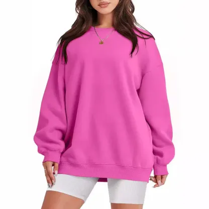 Crew neck fashion casual sweatshirt