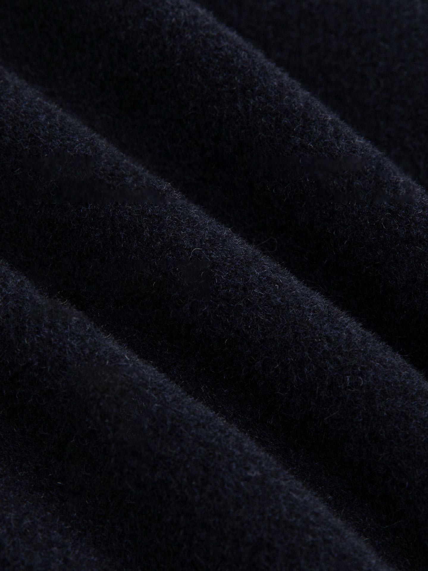 Double-faced wool coat