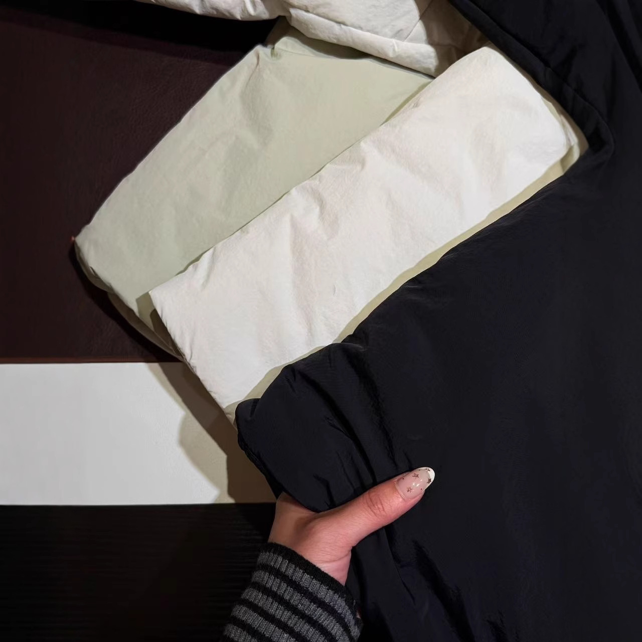 Women's Warm and Windproof Short Patchwork Puff Cotton Jacket