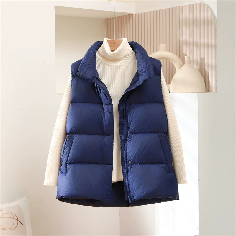 2025 Autumn/Winter New Lightweight Down Vest for Women