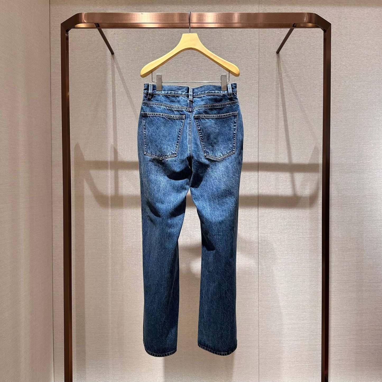 Pure cotton trendy flared jeans/trousers