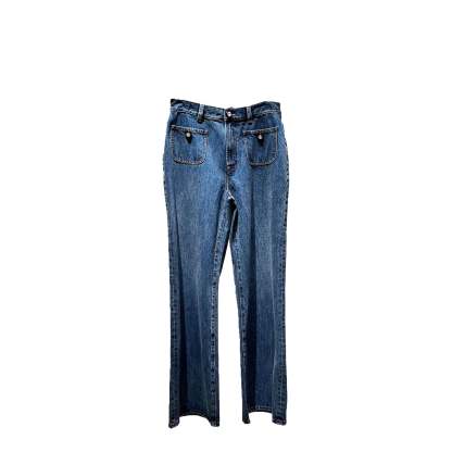 Pure cotton trendy flared jeans/trousers