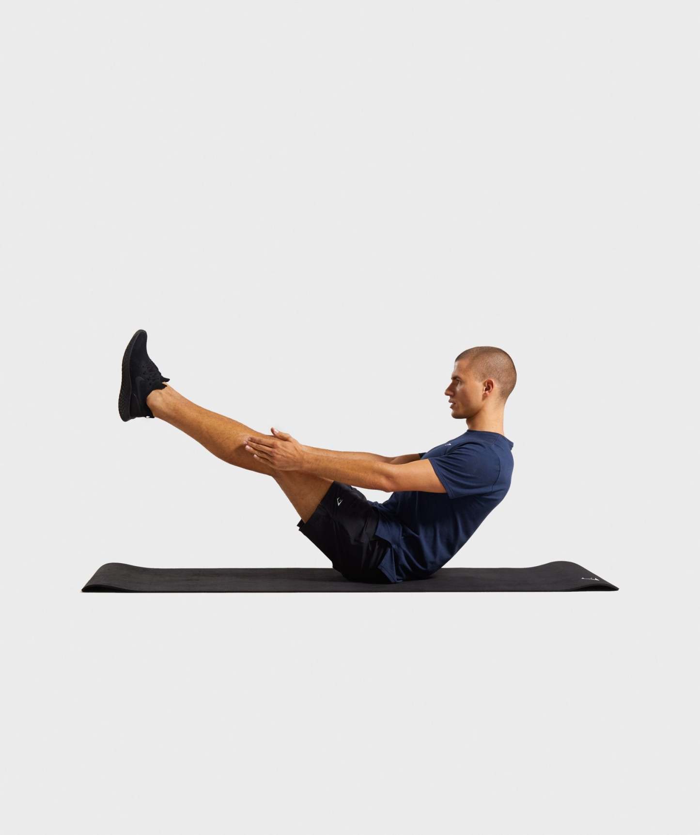 Gymthtshark Mens Studio Shorts - Black