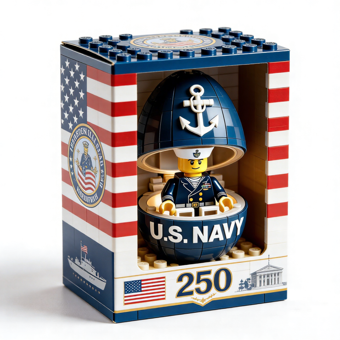 U.S. Military Surprise Helmet Collector Set - 100% Made in the USA