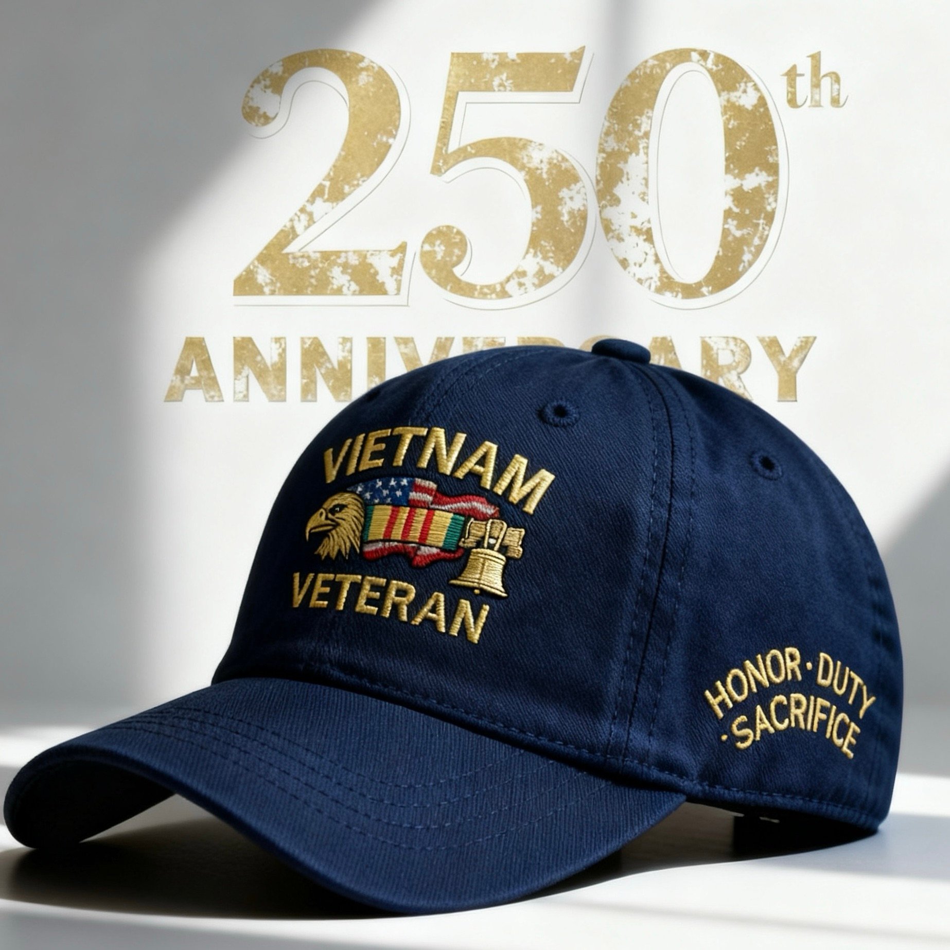 🦅Eagle & Liberty - Vietnam Veteran Honor Dad Hat🧢