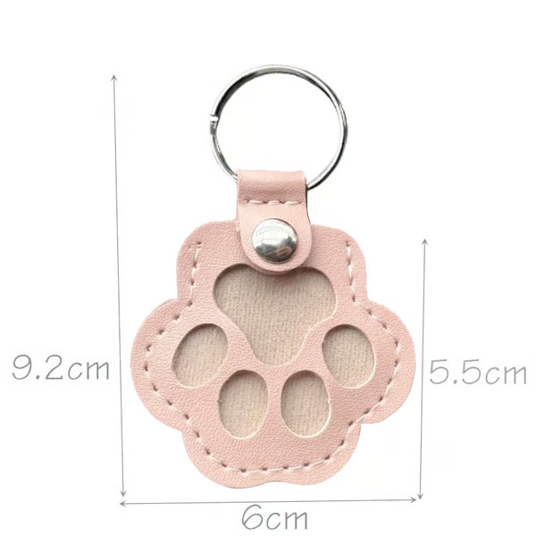 (🌲Early Christmas Sale- 49% OFF)🐱Cats & 🐶Dogs Paw Shaped Leather Keychain - BUY 5 GET EXTRA 20% OFF