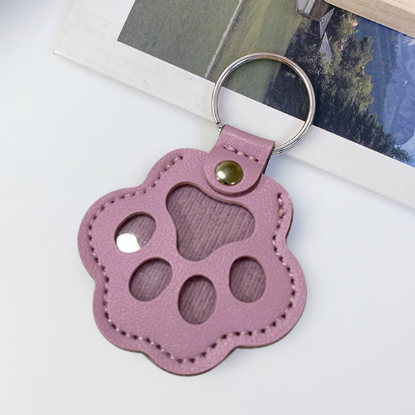 (🌲Early Christmas Sale- 49% OFF)🐱Cats & 🐶Dogs Paw Shaped Leather Keychain - BUY 5 GET EXTRA 20% OFF