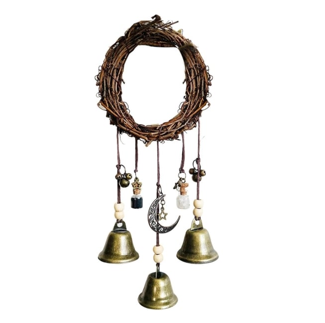 🔥Last Day 70% OFF - 🧙‍♀️🔔Handmade Witch Bells for Home Protection