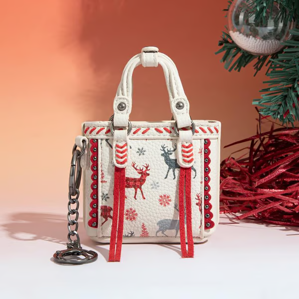 (🌲Early Christmas Sale- 49% OFF) Montana West Mini Xmas Tote Blind Box Gift for Holiday Suprises