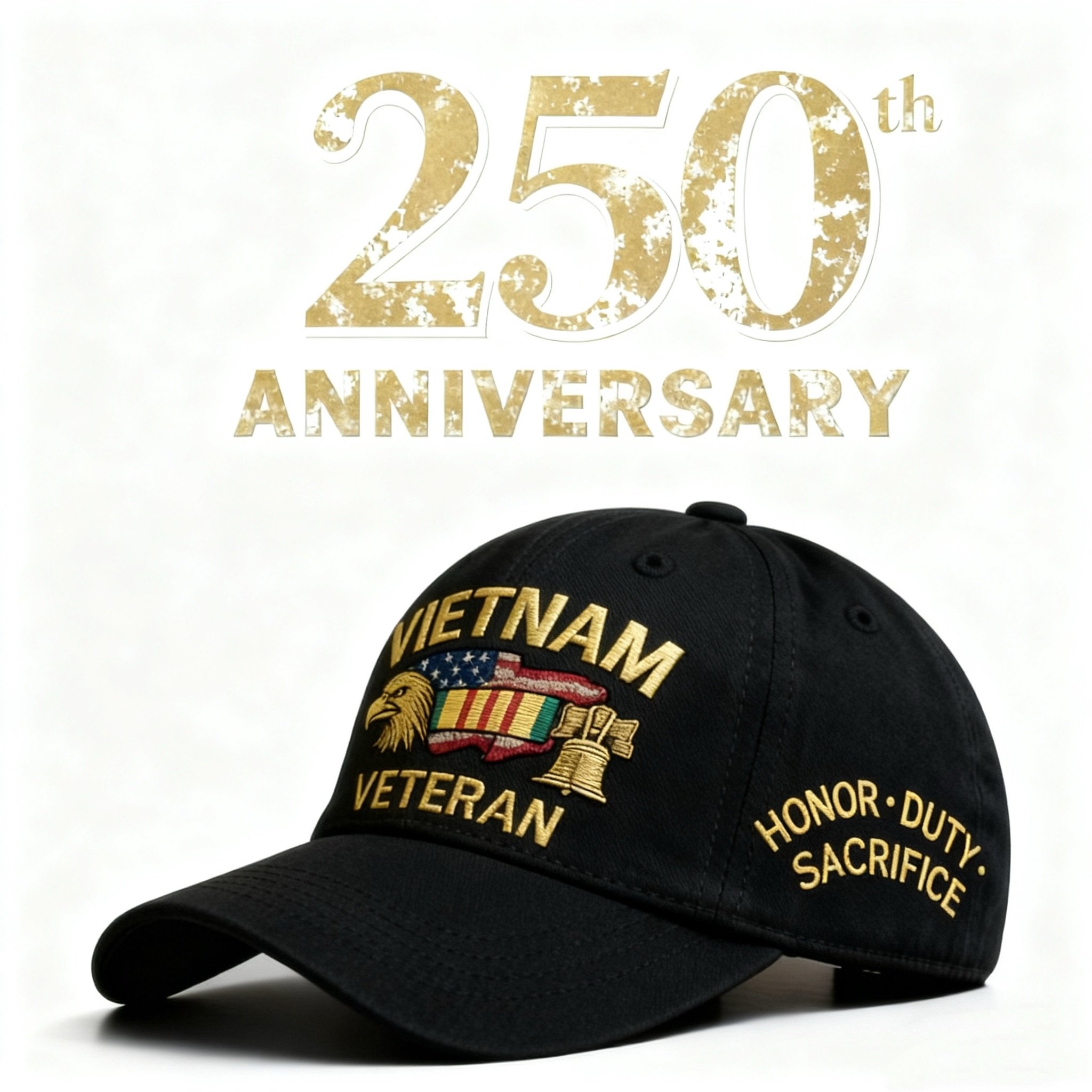 🦅Eagle & Liberty - Vietnam Veteran Honor Dad Hat🧢