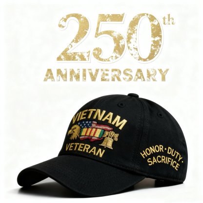 🦅Eagle & Liberty - Vietnam Veteran Honor Dad Hat🧢