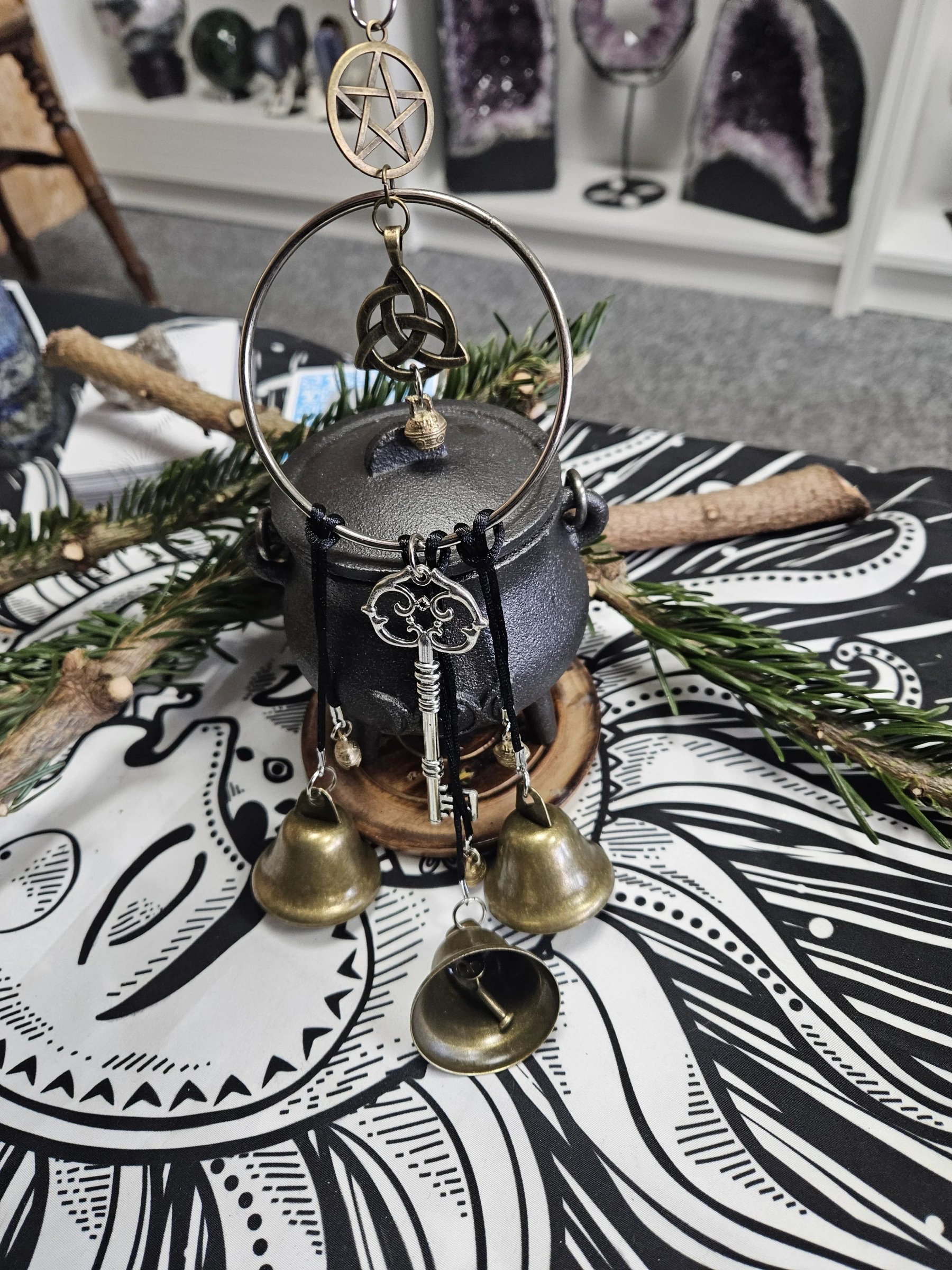 🔥Last Day 70% OFF - 🧙‍♀️🔔Handmade Witch Bells for Home Protection