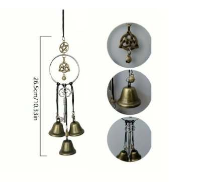 🔥Last Day 70% OFF - 🧙‍♀️🔔Handmade Witch Bells for Home Protection