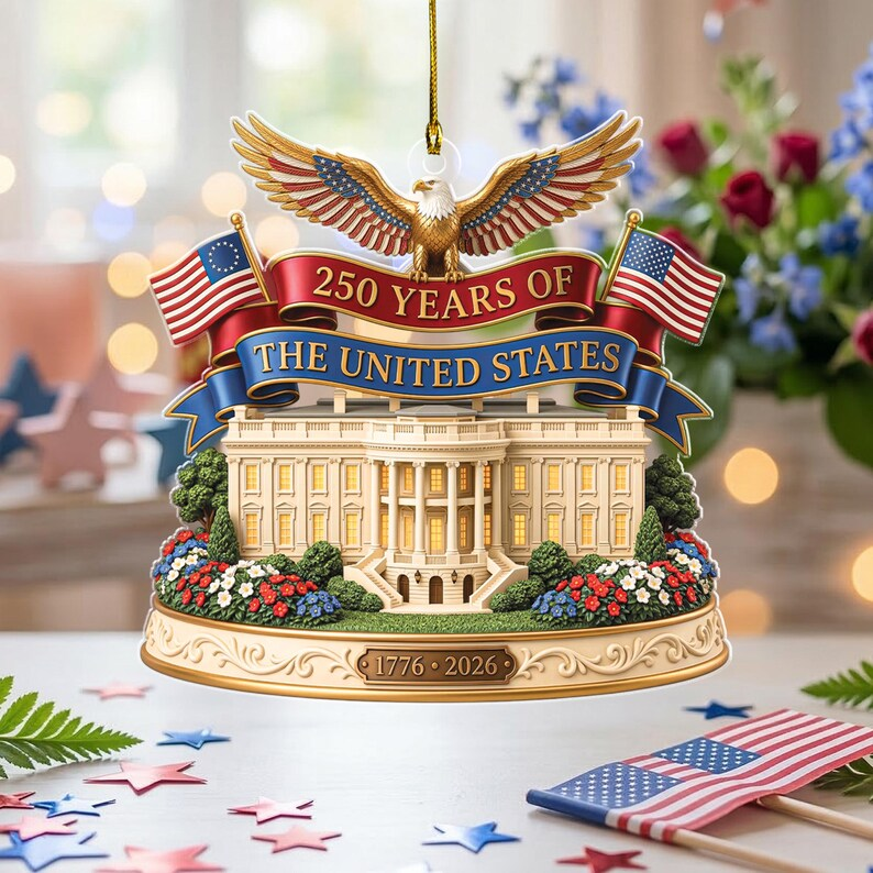 250 Years of The United States Ornament