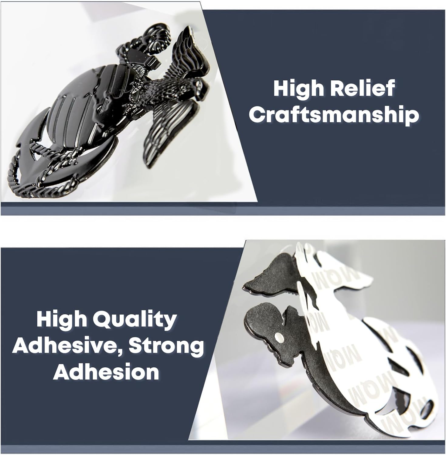  250th Anniversary U.S. Marine Corps Metal Cars Emblem