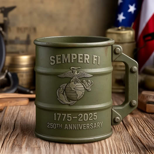 Handmade 250th Anniversary Oil Barrel Mug - 100% Made in the USA