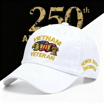 🦅Eagle & Liberty - Vietnam Veteran Honor Dad Hat🧢