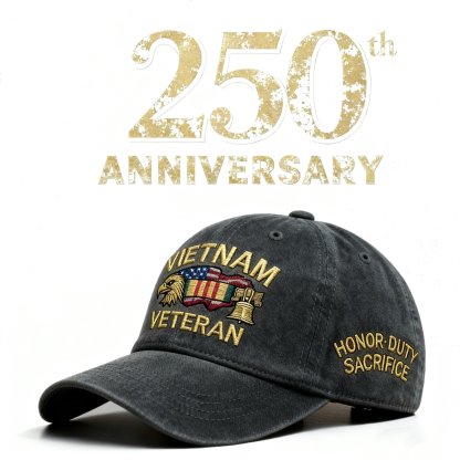 🦅Eagle & Liberty - Vietnam Veteran Honor Dad Hat🧢