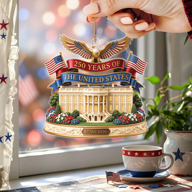 250 Years of The United States Ornament