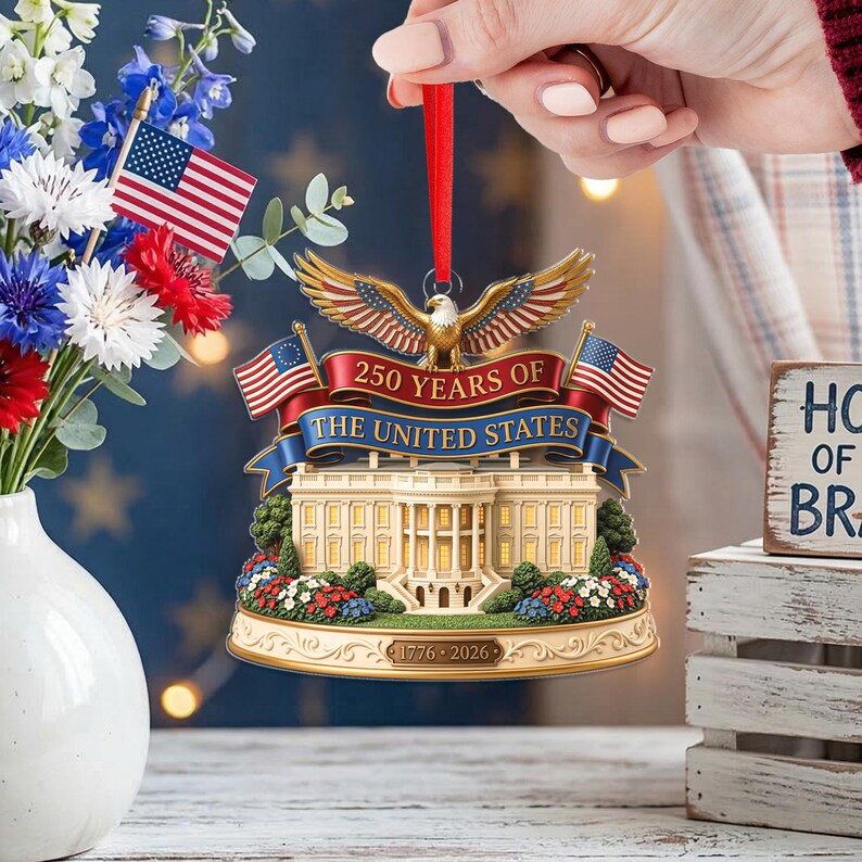 250 Years of The United States Ornament