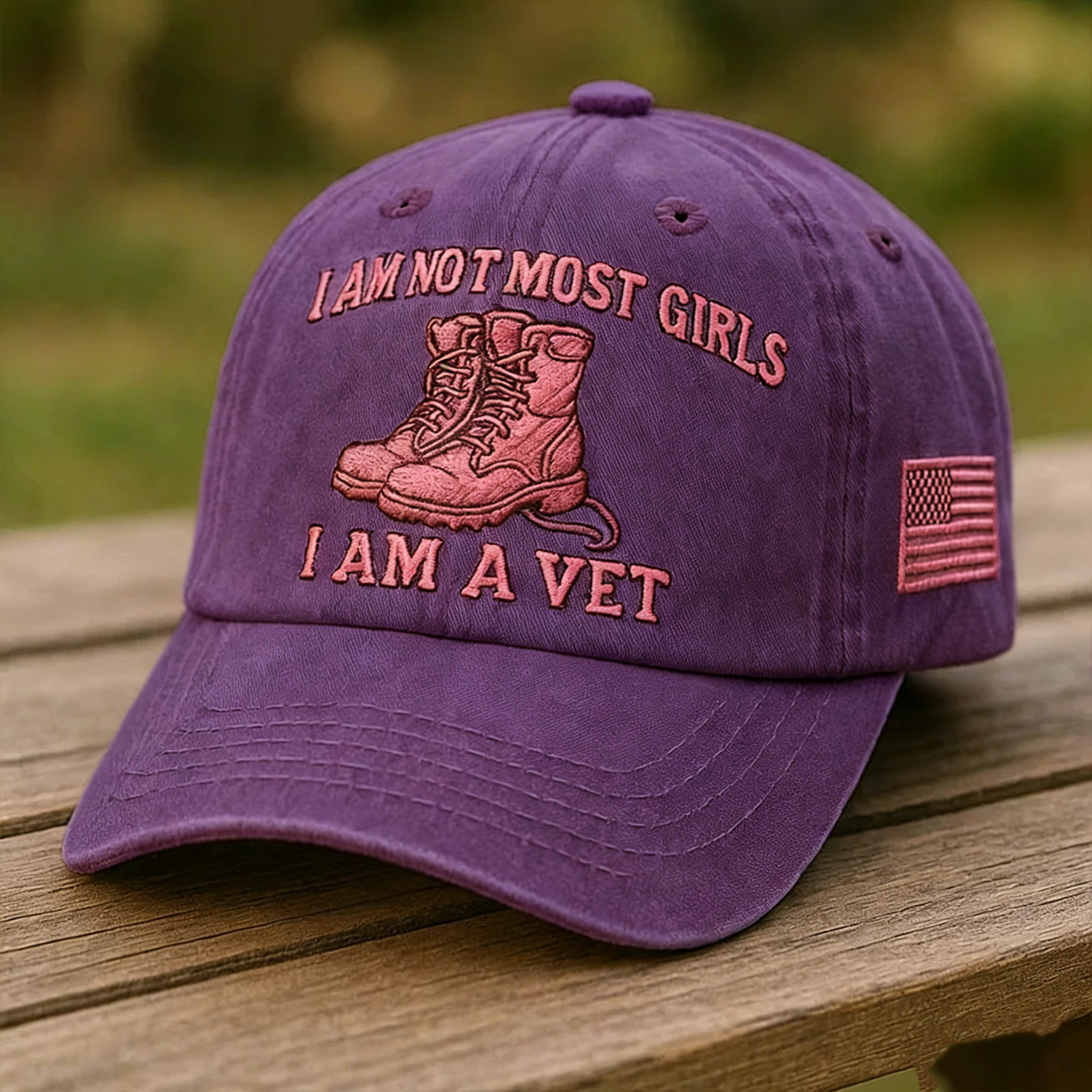 Female Veterans Art Hat - 🎁BUY 2 FREE SHIPPING!