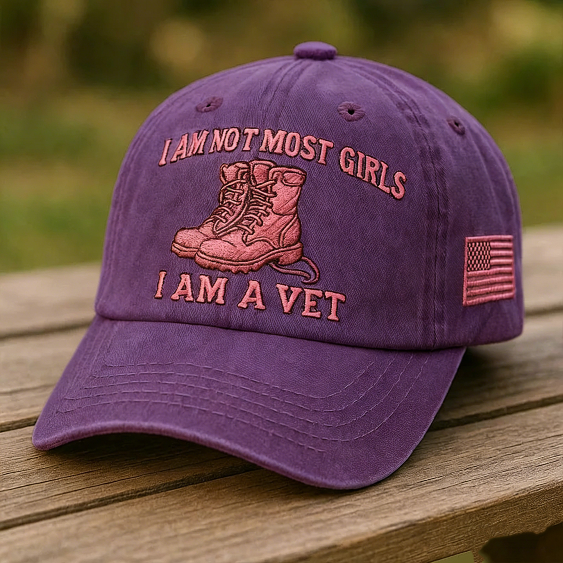 Female Veterans Art Hat - 🎁BUY 2 FREE SHIPPING!