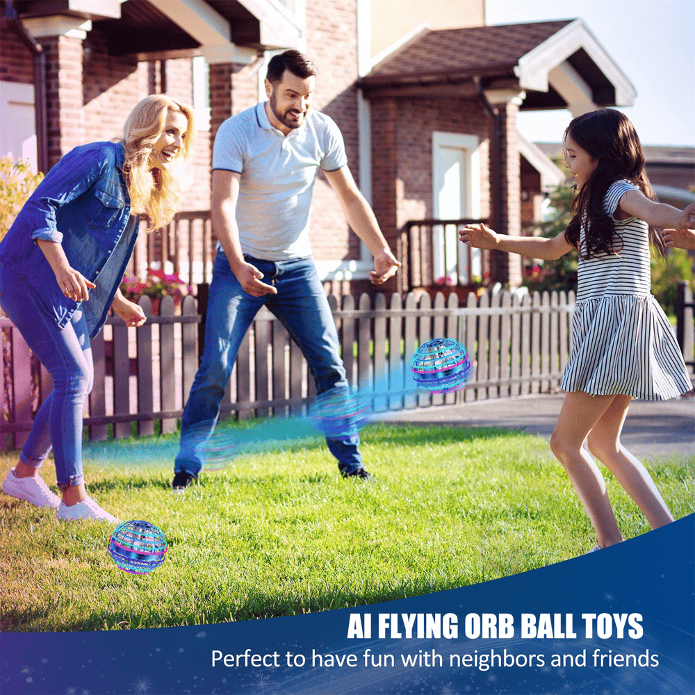 (🌲Early Christmas Sale- 49% OFF) 🛸AI Flying Orb Mini Drone Toys🎁BUY MORE FREE MORE