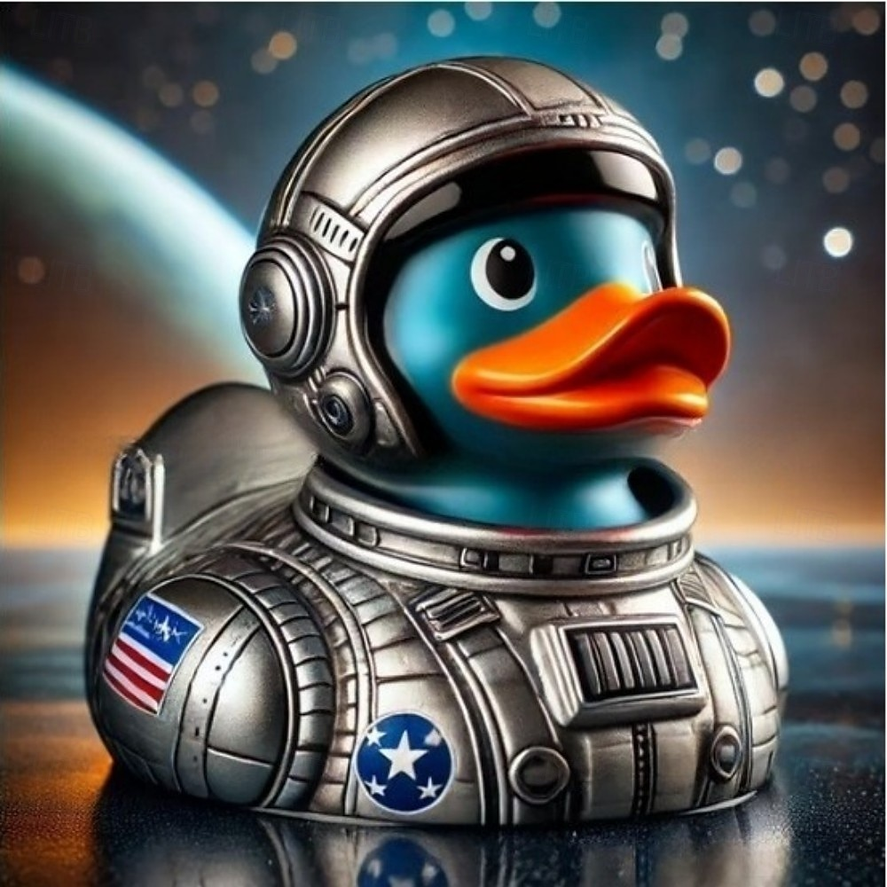 Hand-painted Veteran Tribute Duck - 100% Made in the USA