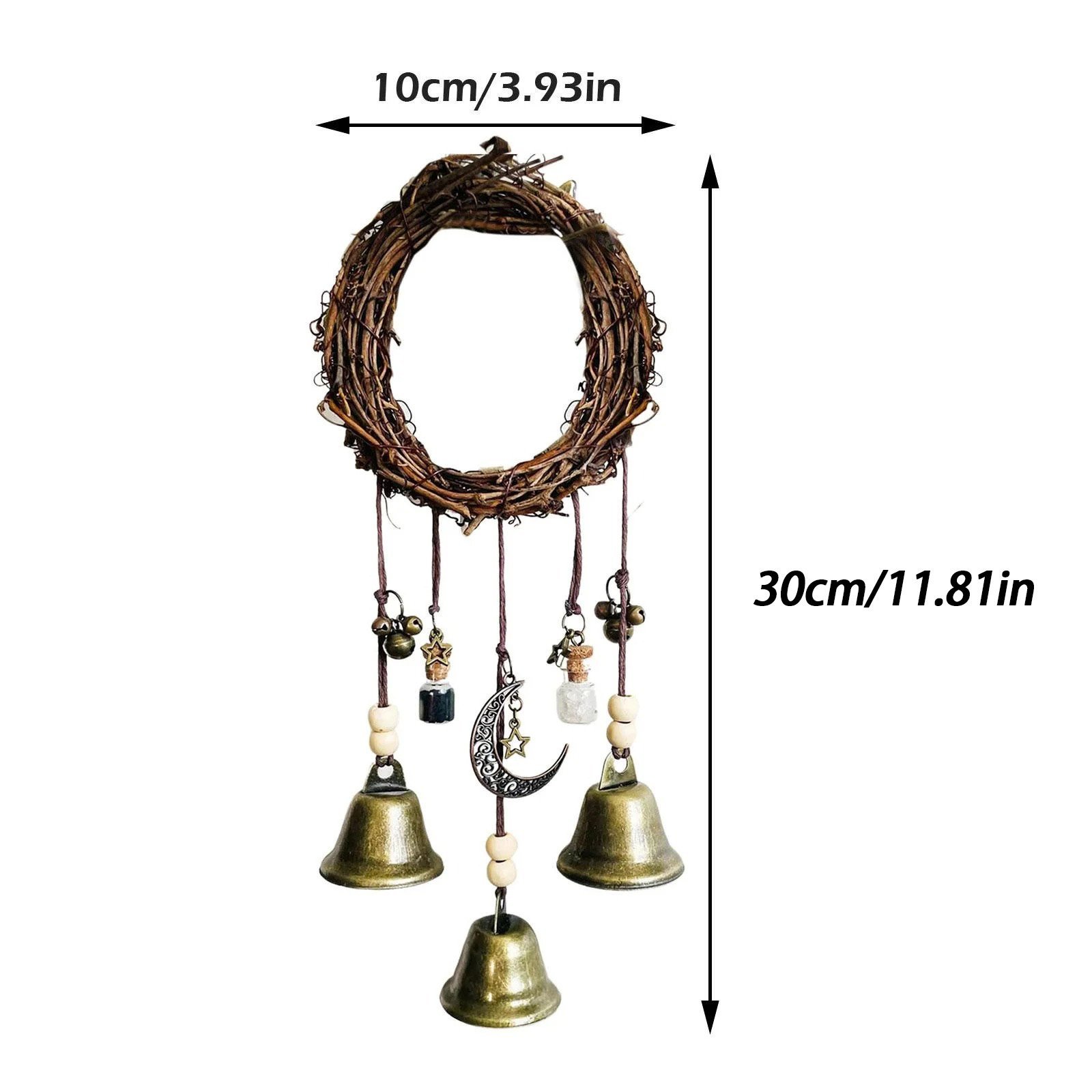 🔥Last Day 70% OFF - 🧙‍♀️🔔Handmade Witch Bells for Home Protection