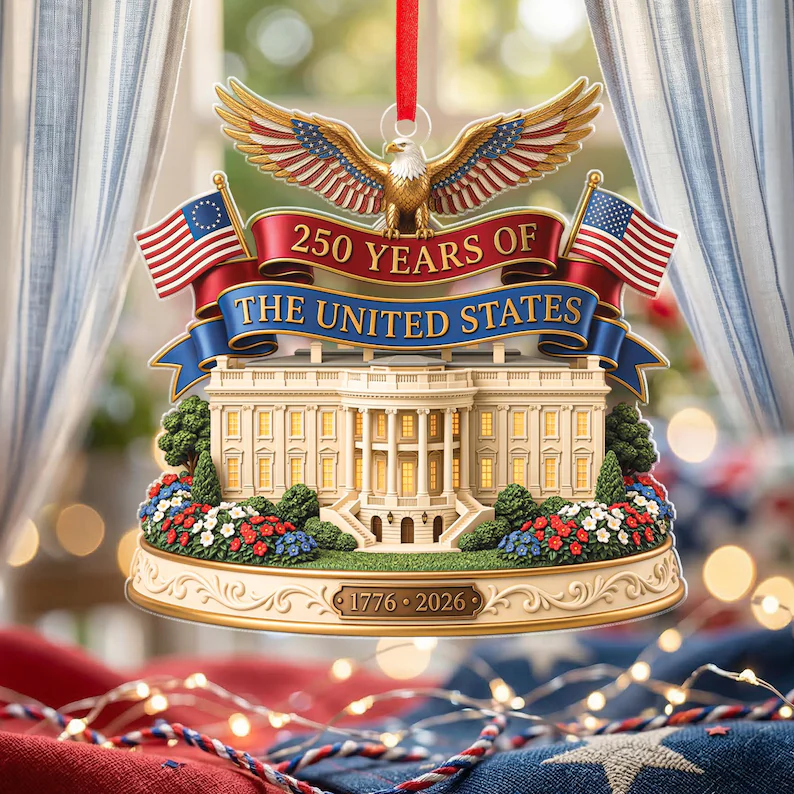 250 Years of The United States Ornament