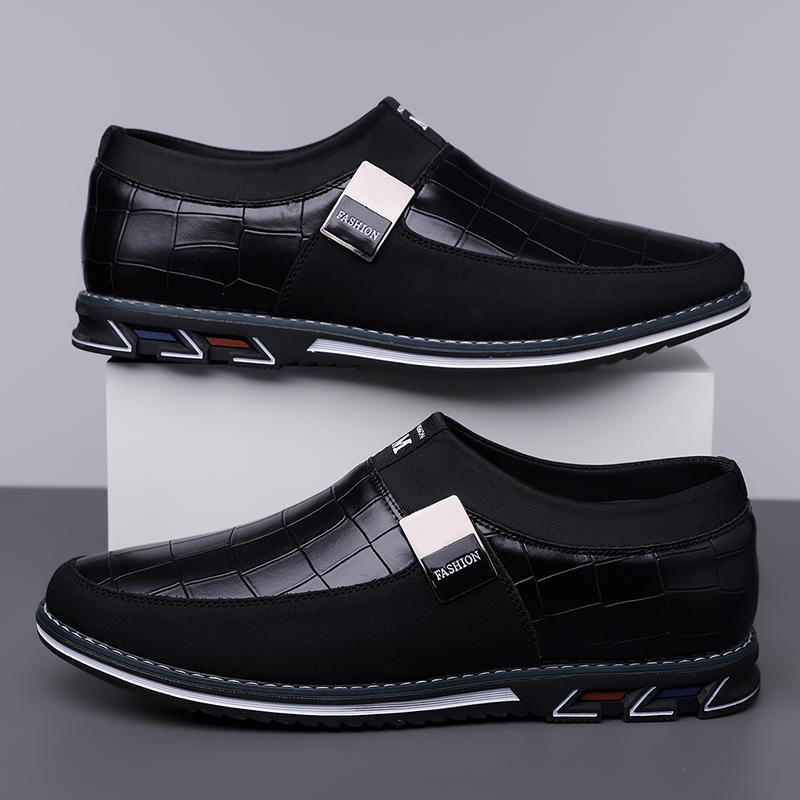 Men's Fashion Calfskin Leather Shoes