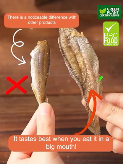 🌿 100% Natural: Made solely from wild deep-sea fish and a touch of salt—simple and pure. 💪 High-Protein, Low-Carb: Keeps you feeling full and supports your health goals without breaking ketosis.