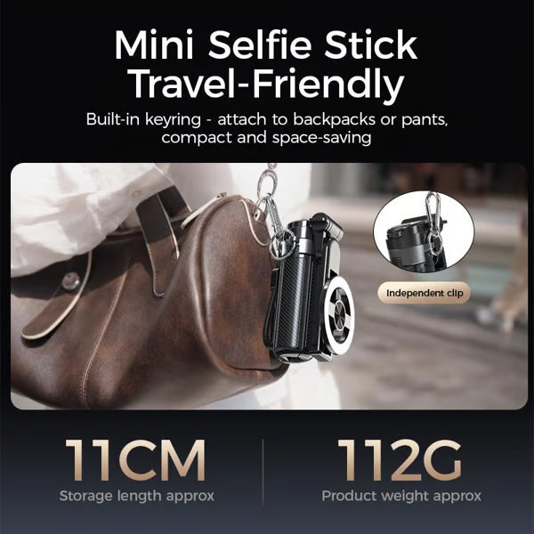 🔥Limited stock! 49% OFF-🎁🎁4-in-1 Multifunctional 360° Rotation Magnetic Selfie Stick