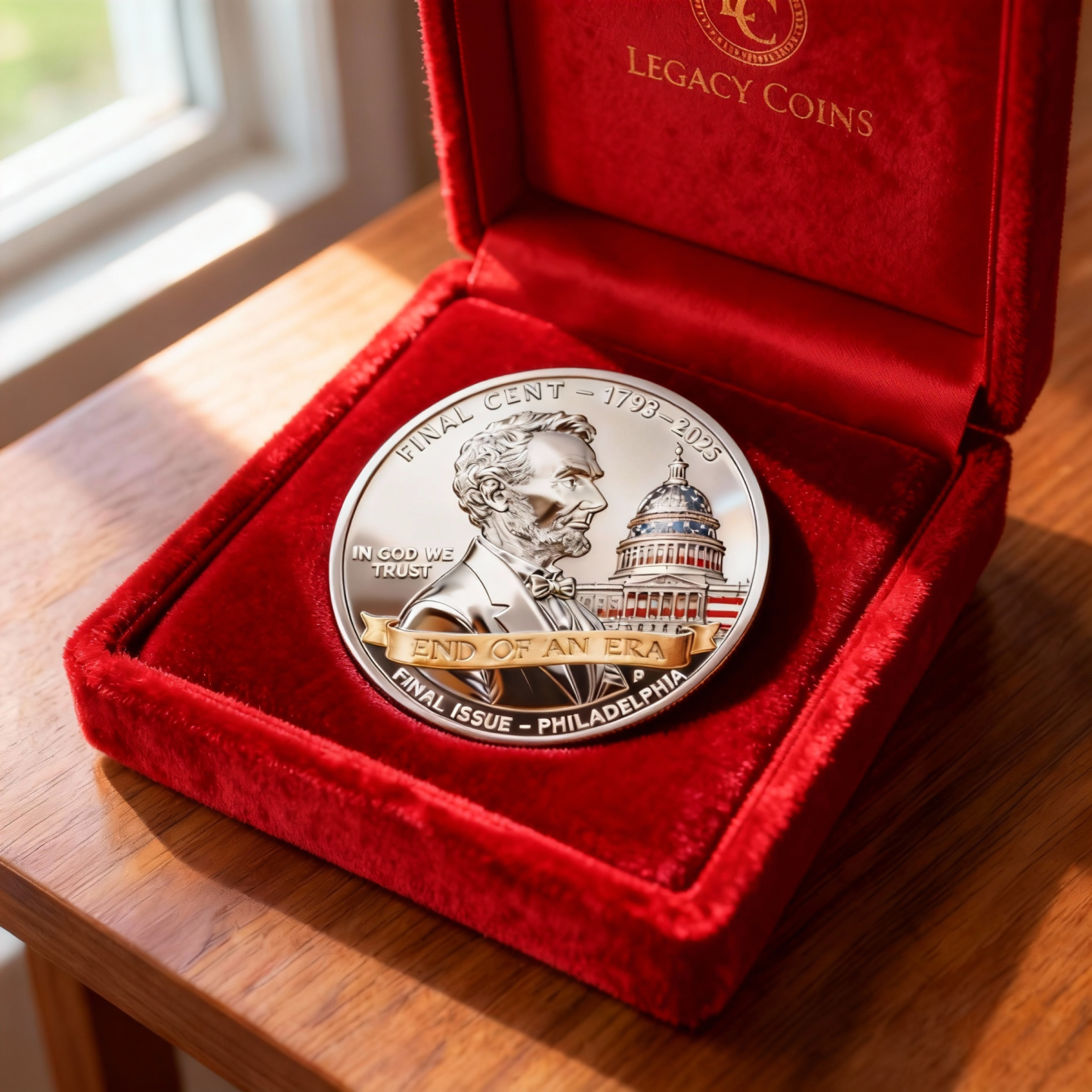 🏆New Year 50% OFF-THE FINAL CENT 1793–2025 · END OF AN ERA