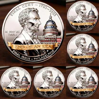 🏆New Year 50% OFF-THE FINAL CENT 1793–2025 · END OF AN ERA