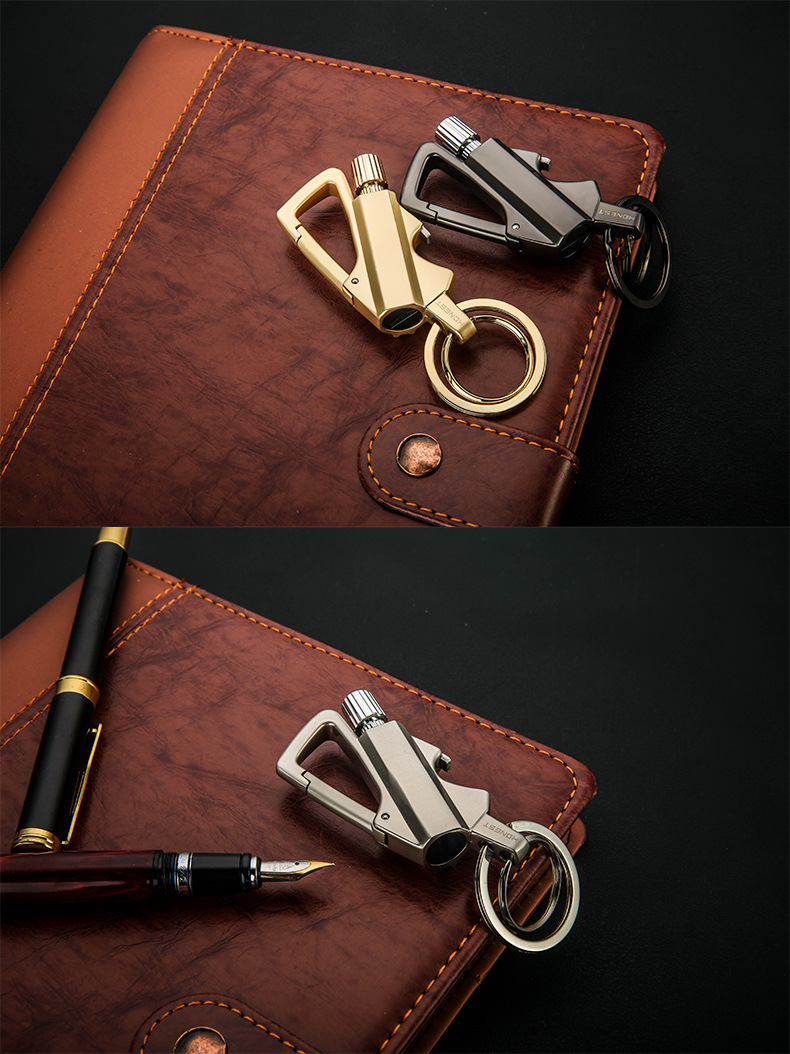 🏆Flash Sale⚡ 50K+ SOLD! Almost Gone-💥Permanent Match Infinity Lighter with Multitool Keychain Bottle Opener