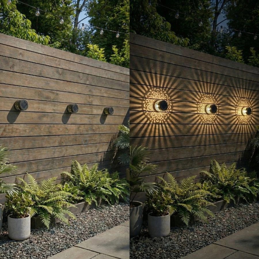 Decorative Solar Mandala Lights