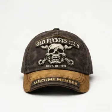 🔥Last Day 49% OFF-Old F**ers Club-Vintage Baseball Cap🎁