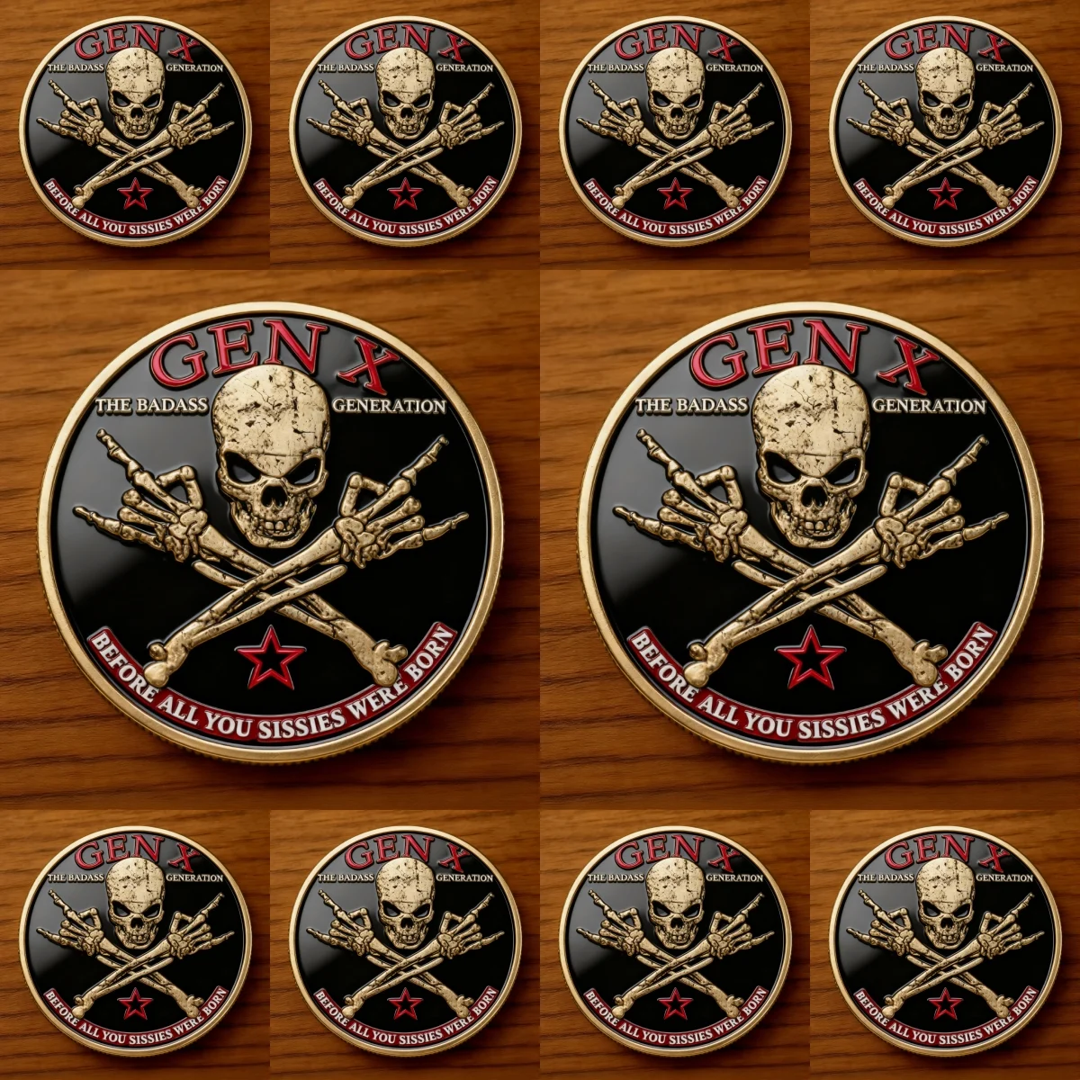 Flash Sale 60% OFFGEN X Coin – The Ultimate Tribute to the Badass