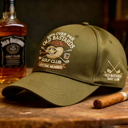 “OLD BASTARDS GOLF CLUB”  — 100% Over Par, Lifetime Member Edition