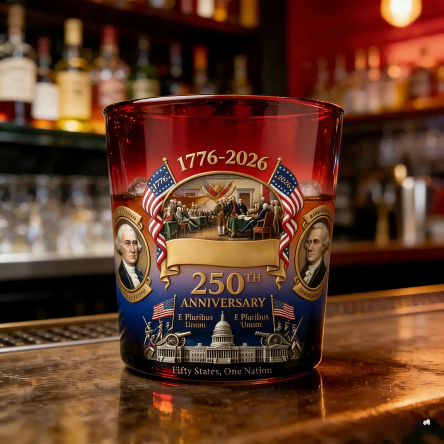 🔥2026 Hot Sale 50% OFF - 250th Anniversary Heritage Whiskey Glass